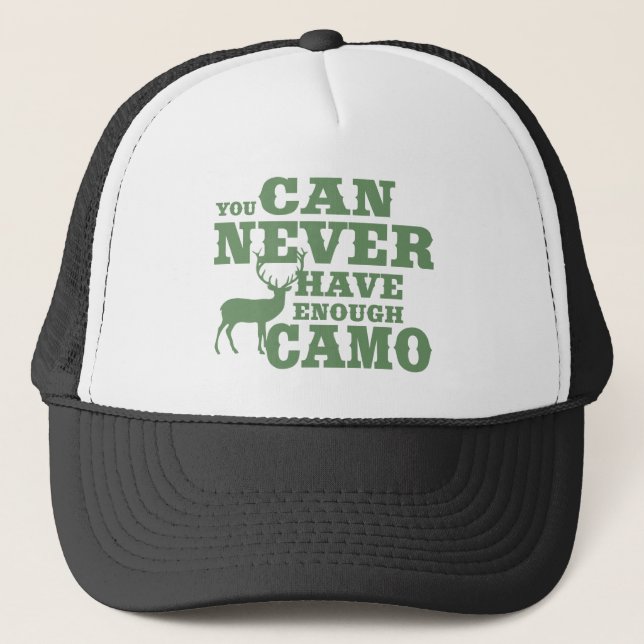 Casquette Camouflage de l'Humour de chasse aux cerfs (Devant)