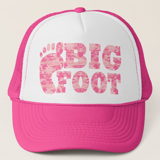 Casquette Camouflage de rose de Bigfoot (Devant)