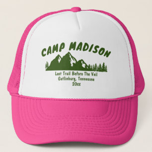 Casquette Camp de vacances enterrement de vie de jeune fille