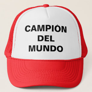 CASQUETTE CAMPEÓN DEL MUNDO