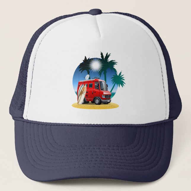 Casquette Camper de dessin (Devant)