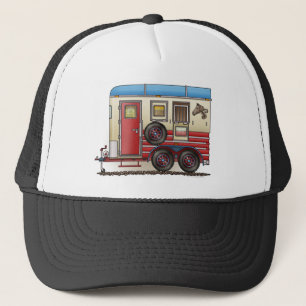 Casquette Campeur de remorque de cheval
