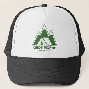 Casquette Camping dans les montagnes du parc national du Gro