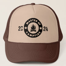 Camping et feu de camp Trucker Hat