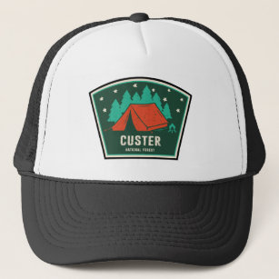 Casquette Camping forestier national Custer