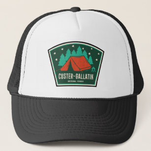 Casquette Camping forestier national Custer-Gallatin