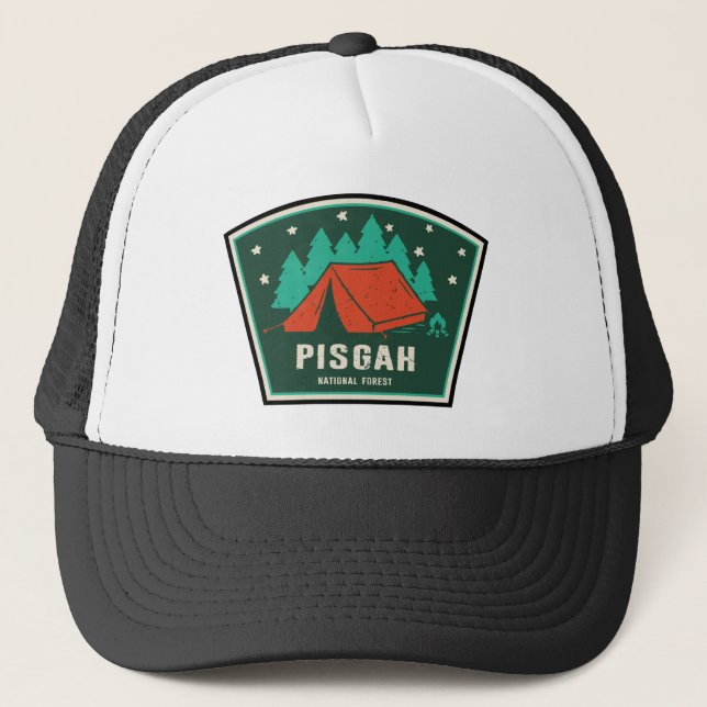 Casquette Camping forestier national de Pisgah (Devant)