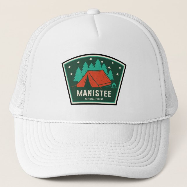 Casquette Camping forestier national Manistee (Devant)