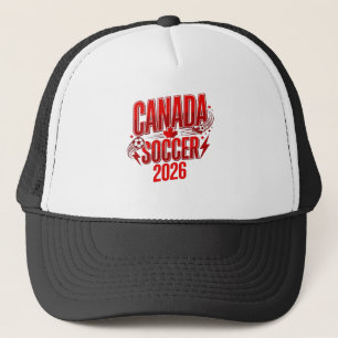Casquette Canada Soccer 2026 Soccer Bold Typographie de pays