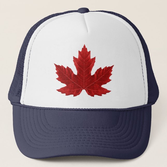 Casquette canadien de feuille d'érable (Devant)