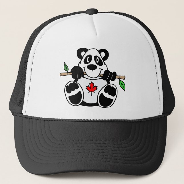 Casquette canadien de panda (Devant)