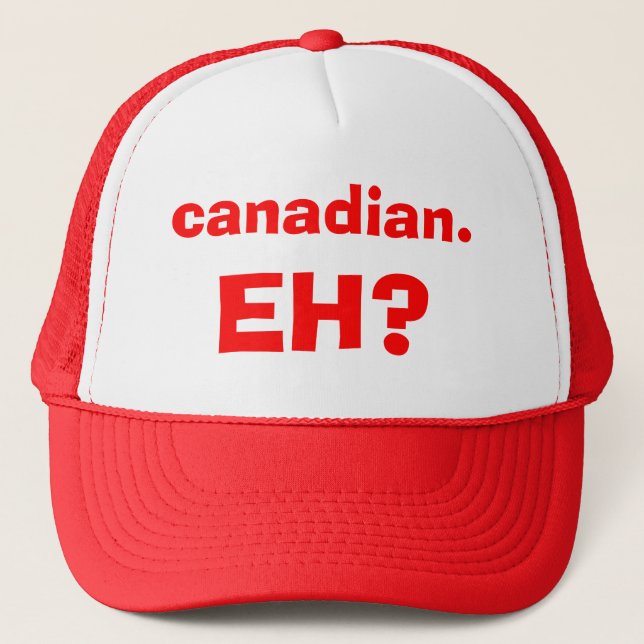 Casquette canadien., potentiel d'oxydation-réduction ? (Devant)