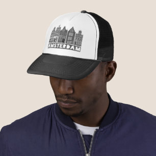 Casquette Canal House Black Amsterdam Hollande Voyage