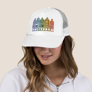 Casquette Canal House Rainbow Amsterdam Hollande Voyage
