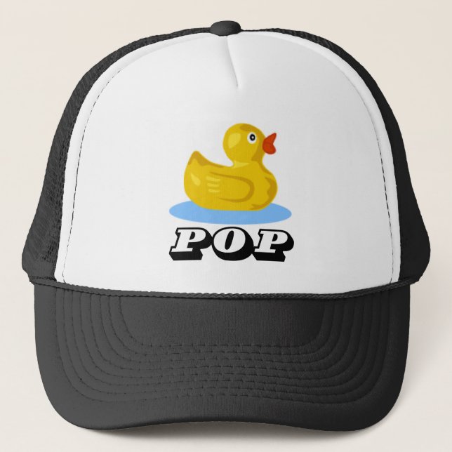 Casquette Canard en caoutchouc Pop (Devant)