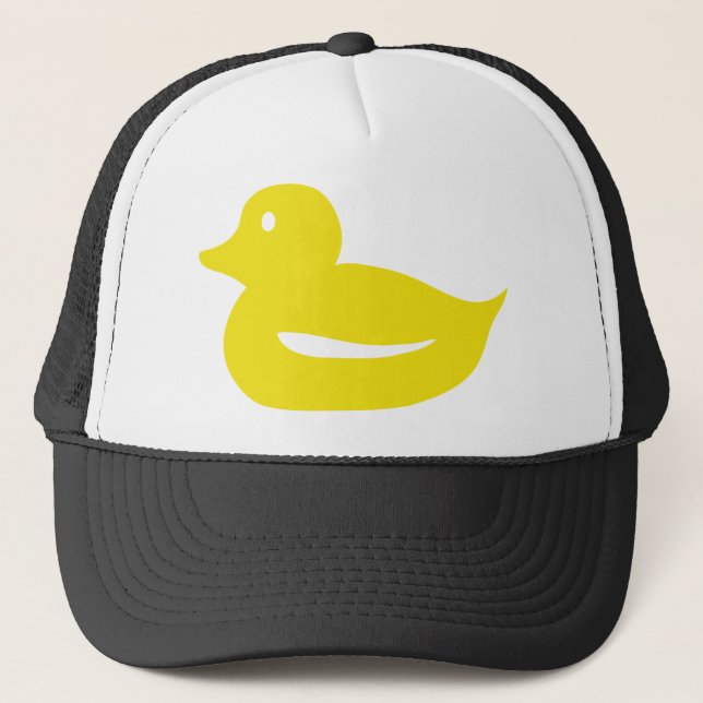 Casquette canard jaune mignon (Devant)