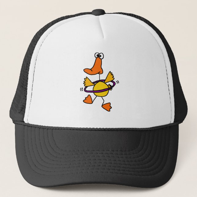 Casquette Canard jouant avec la bande dessinée pourpre de (Devant)