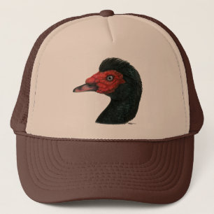 Casquette Canard :  Tête de Muscovy