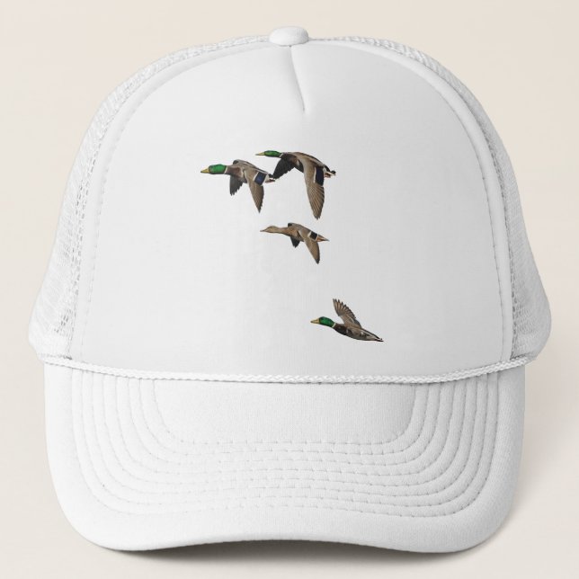 Casquette Canards de chasse de canard en vol (Devant)