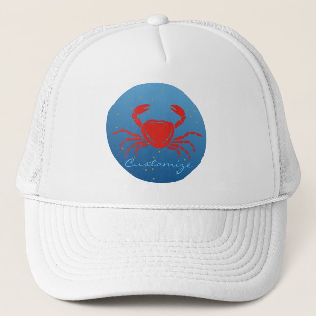 Casquette Cancer Crabe Zodiac Thunder_Cove (Devant)