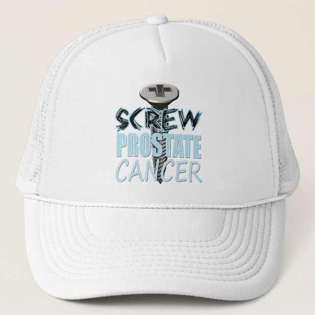 Casquette Cancer de la prostate de vis (Devant)