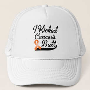 Casquette Cancer de leucémie j'ai donné un coup de pied le