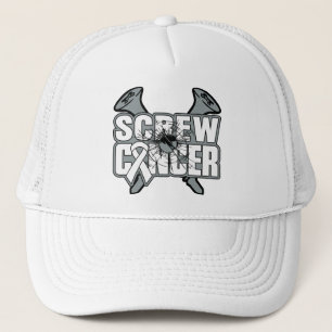 Casquette Cancer de poumon de vis