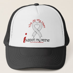 Casquette Cancer de poumon je soutiens ma mère