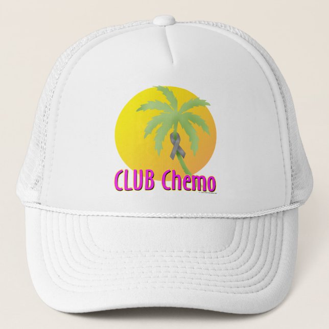 Casquette Cancer du cerveau (Devant)
