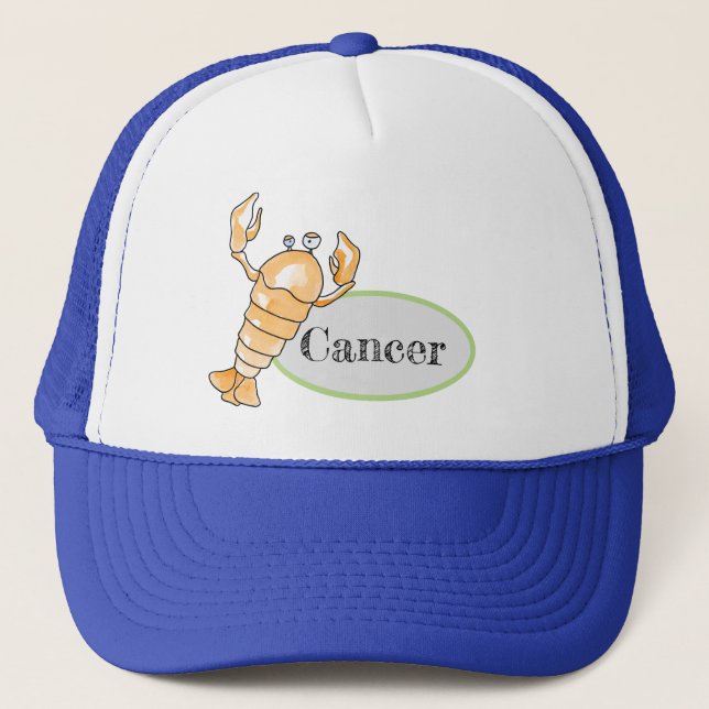 Casquette Cancer du zodiaque (Devant)