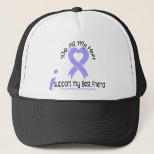 Casquette Cancer oesophagien je soutiens mon meilleur ami