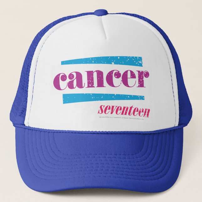 Casquette Cancer pourpre (Devant)