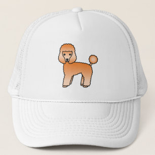 Casquette Caniche jouet abricot Chien de dessin animé mignon