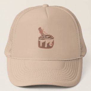 Casquette Cannelle Bun Dessert Main Drake Art