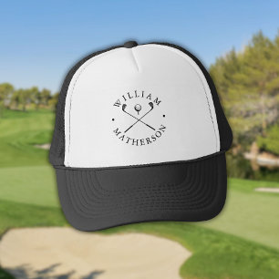 Casquette Cannes de golf classiques personnalisées au nom