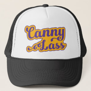 Casquette Canny Lass Geordie Newcastle Dialect Trucker Chape