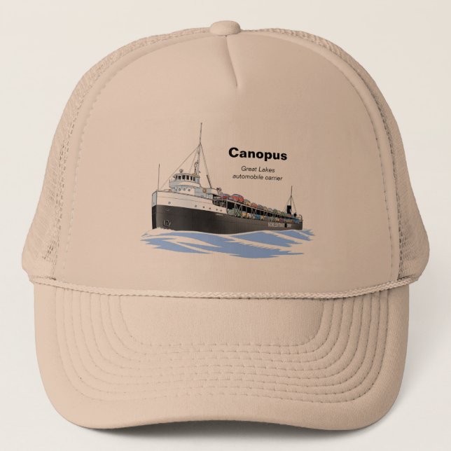 Casquette Canopus, transporteur automobile des Grands Lacs (Devant)