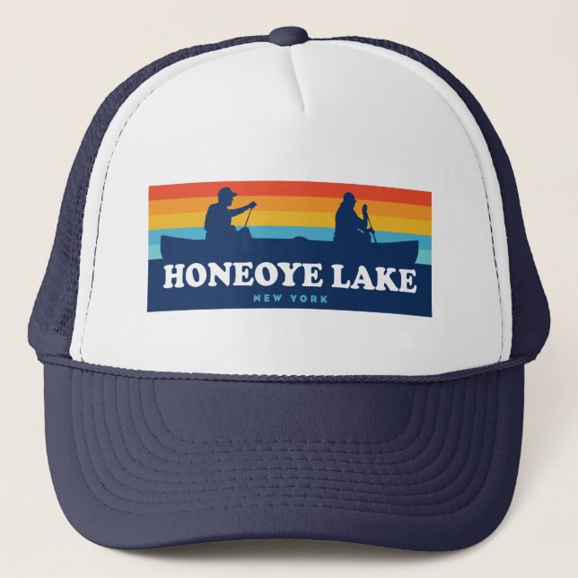 Casquette Canot Honeoye Lake New York (Devant)