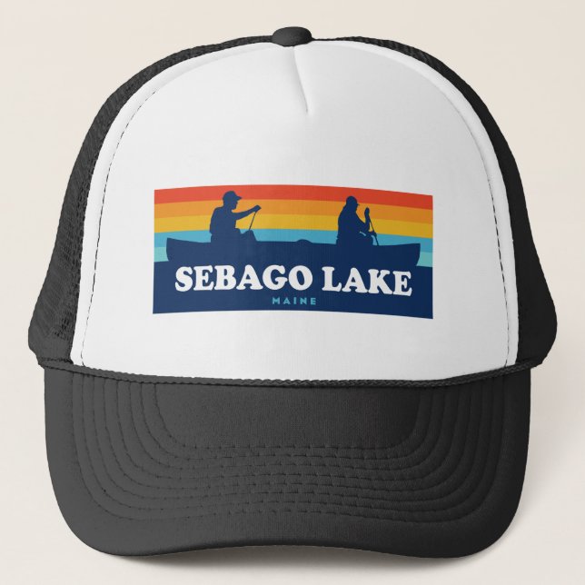 Casquette Canot Sebago Lake Maine (Devant)
