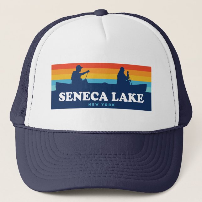 Casquette Canot Seneca Lake New York (Devant)