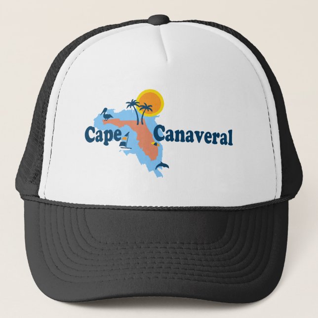 Casquette Cap Canaveral - conception de surf (Devant)