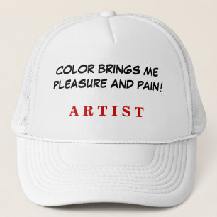 CASQUETTE CAP COULEUR PLAISIR ET DOULEUR
