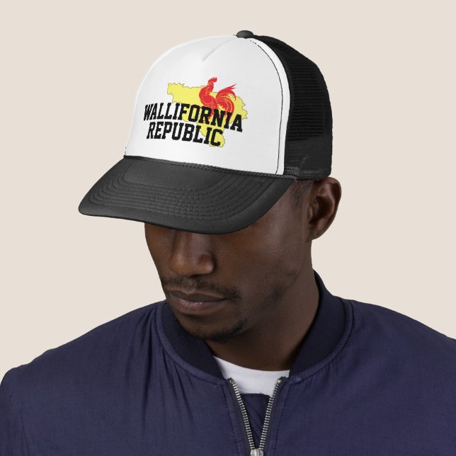 Casquette CAP Wallifornia Republic (En situation)