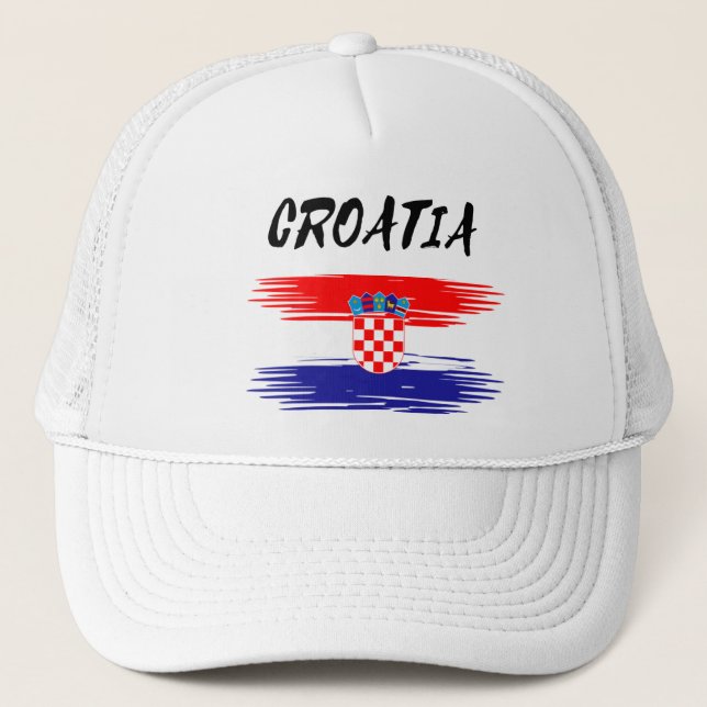 Casquette Cap with Croatian Motifs – Perfect for Family and  (Devant)