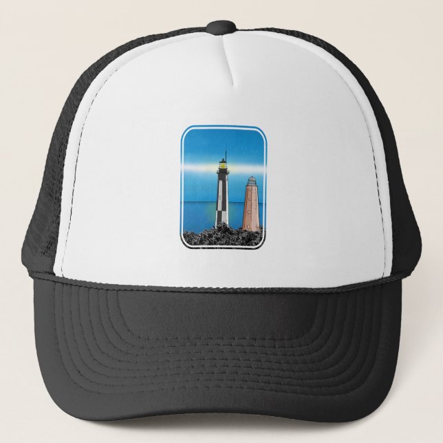 Casquette Cape Henry Lighthouse Virginia Chesapeake Bay (Devant)