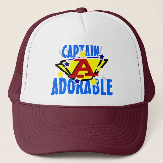 Casquette Capitaine Adorable Funny (Devant)