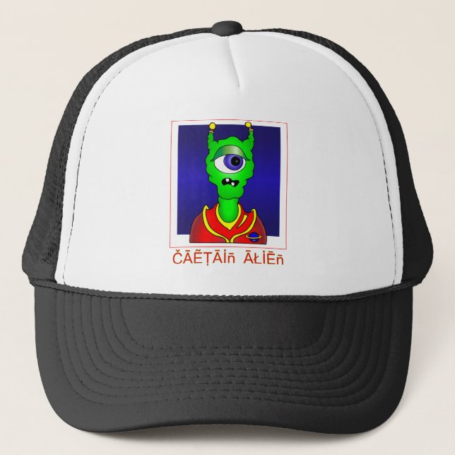 Casquette Capitaine ALIEN (Devant)