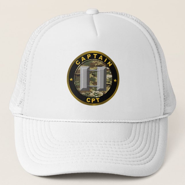 Casquette CAPITAINE Armée (Devant)