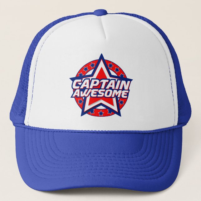 Casquette Capitaine Awesome (Devant)