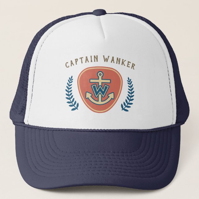 Casquette "Capitaine branleur" (Devant)